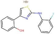 2-(2-Fluorophenyl)amino-4-(2-hydroxyphenyl)-1,3-thiazole hydrobromide