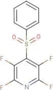 2,3,5,6-Tetrafluoro-4-(phenylsulphonyl)pyridine