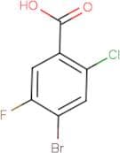 4-Bromo-2-chloro-5-fluorobenzoic acid