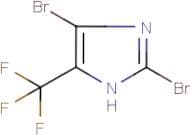 2,4-Dibromo-5-(trifluoromethyl)-1H-imidazole