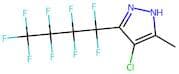 4-Chloro-5-methyl-3-(nonafluorobutyl)pyrazole