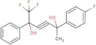 2-(4-Fluorophenyl)-5-phenyl-6,6,6-trifluorohex-3-yne-2,5-diol