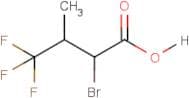 2-Bromo-3-methyl-4,4,4-trifluorobutyric acid