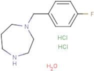 1-(4-Fluorobenzyl)homopiperazine dihydrochloride hydrate