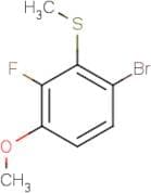 (6-Bromo-2-fluoro-3-methoxyphenyl)(methyl)sulfane