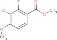 Methyl 3-chloro-2-fluoro-4-methoxybenzoate