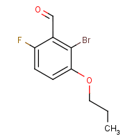 2-Bromo-6-fluoro-3-propoxybenzaldehyde