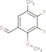 3,4-Difluoro-2-methoxy-5-methylbenzaldehyde