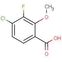 4-Chloro-3-fluoro-2-methoxybenzoic acid