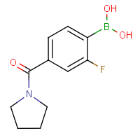 2-Fluoro-4-(pyrrolidinylcarbonyl)phenylboronic acid