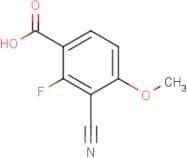 3-Cyano-2-fluoro-4-methoxybenzoic acid