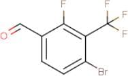 4-Bromo-2-fluoro-3-(trifluoromethyl)benzaldehyde