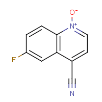6-Fluoro-4-cyanoquinoline N-oxide