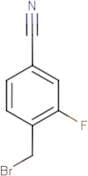 4-(Bromomethyl)-3-fluorobenzonitrile