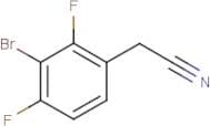 3-Bromo-2,4-difluorophenylacetonitrile