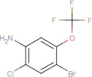 4-Bromo-2-chloro-5-(trifluoromethoxy)aniline