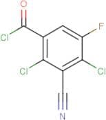 2,4-Dichloro-5-fluoro-3-cyanobenzoylchloride