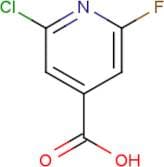 2-Chloro-6-fluoroisonicotinic acid