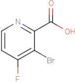 3-Bromo-4-fluoropyridine-2-carboxylic acid