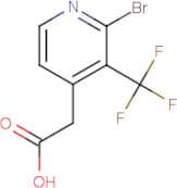 2-Bromo-3-(trifluoromethyl)pyridine-4-acetic acid