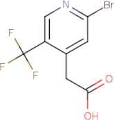 2-Bromo-5-(trifluoromethyl)pyridine-4-acetic acid