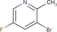 3-Bromo-5-fluoro-2-methylpyridine