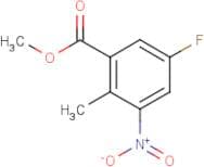 Methyl 5-fluoro-2-methyl-3-nitrobenzoate