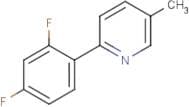 2-(2,4-Difluorophenyl)-5-methylpyridine