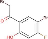 2-Bromo-1-(5-bromo-4-fluoro-2-hydroxyphenyl)ethanone
