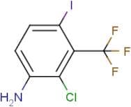 2-Chloro-4-iodo-3-(trifluoromethyl)aniline