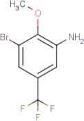 3-Bromo-2-methoxy-5-(trifluoromethyl)aniline