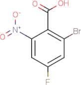 2-Bromo-4-fluoro-6-nitrobenzoic acid