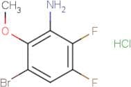 3-Bromo-5,6-difluoro-2-methoxyaniline hydrochloride