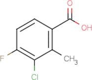 3-Chloro-4-fluoro-2-methylbenzoic acid