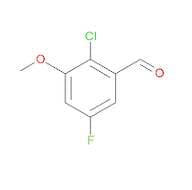 2-Chloro-5-fluoro-3-methoxybenzaldehyde