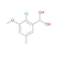(2-Chloro-5-fluoro-3-methoxyphenyl)boronic acid