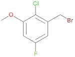 2-Chloro-5-fluoro-3-methoxybenzyl bromide