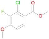 Methyl 2-chloro-3-fluoro-4-methoxybenzoate