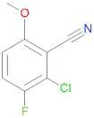 2-Chloro-3-fluoro-6-methoxybenzonitrile