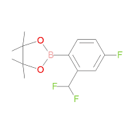 2-(2-(Difluoromethyl)-4-fluorophenyl)-4,4,5,5-tetramethyl-1,3,2-dioxaborolane
