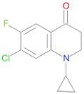 7-Chloro-1-cyclopropyl-6-fluoro-2,3-dihydroquinolin-4(1H)-one