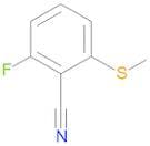 2-Fluoro-6-(methylthio)benzonitrile