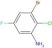3-Bromo-2-chloro-5-fluoroaniline