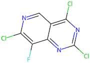 2,4,7-Trichloro-8-fluoropyrido[4,3-d]pyrimidine
