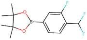 2-(4-(Difluoromethyl)-3-fluorophenyl)-4,4,5,5-tetramethyl-1,3,2-dioxaborolane