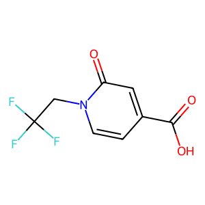 2-Oxo-1-(2,2,2-trifluoroethyl)-1,2-dihydropyridine-4-carboxylic acid