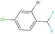 2-Bromo-4-chloro-1-(difluoromethyl)benzene