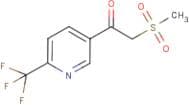 5-[(Methylsulphonyl)acetyl]-2-(trifluoromethyl)pyridine