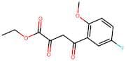 Ethyl 4-(5-fluoro-2-methoxyphenyl)-2,4-dioxobutanoate