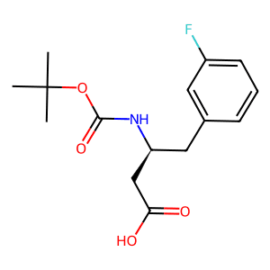 (S)-3-((tert-Butoxycarbonyl)amino)-4-(3-fluorophenyl)butanoic acid